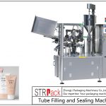 Màquina de farciment i segellat de tubs plàstics SFS-100
